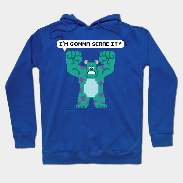 I'm Gonna Scare It! Hoodie by Leidemer Illustration 